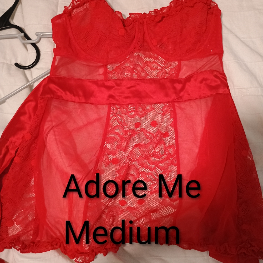 Adore Me Scarlet Lace Chemise